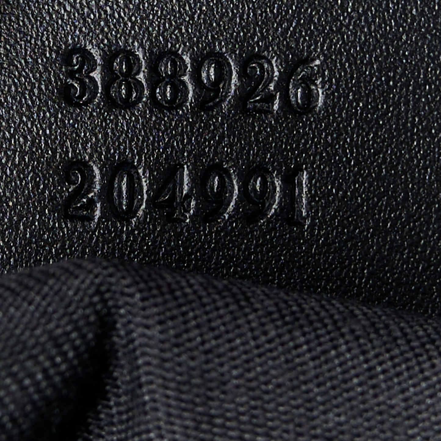 GG Monogram Web Flat Messenger Bag Black