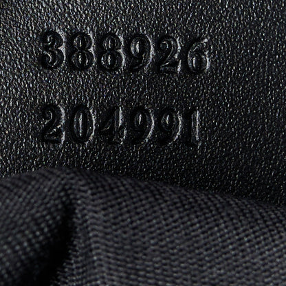 Gucci GG Monogram Web Flat Messenger Bag Black 7 of 11