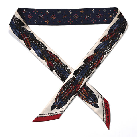 Silk Love Birds BB Bandeau Blue