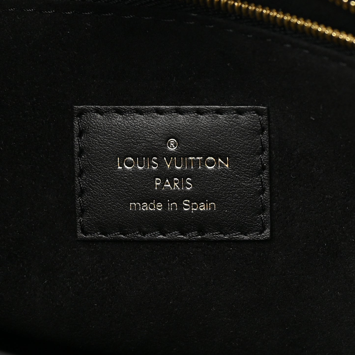Calfskin Monogram On My Side PM Black