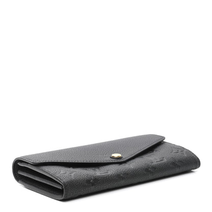 Louis Vuitton Empreinte Sarah Wallet NM Black 4 of 7