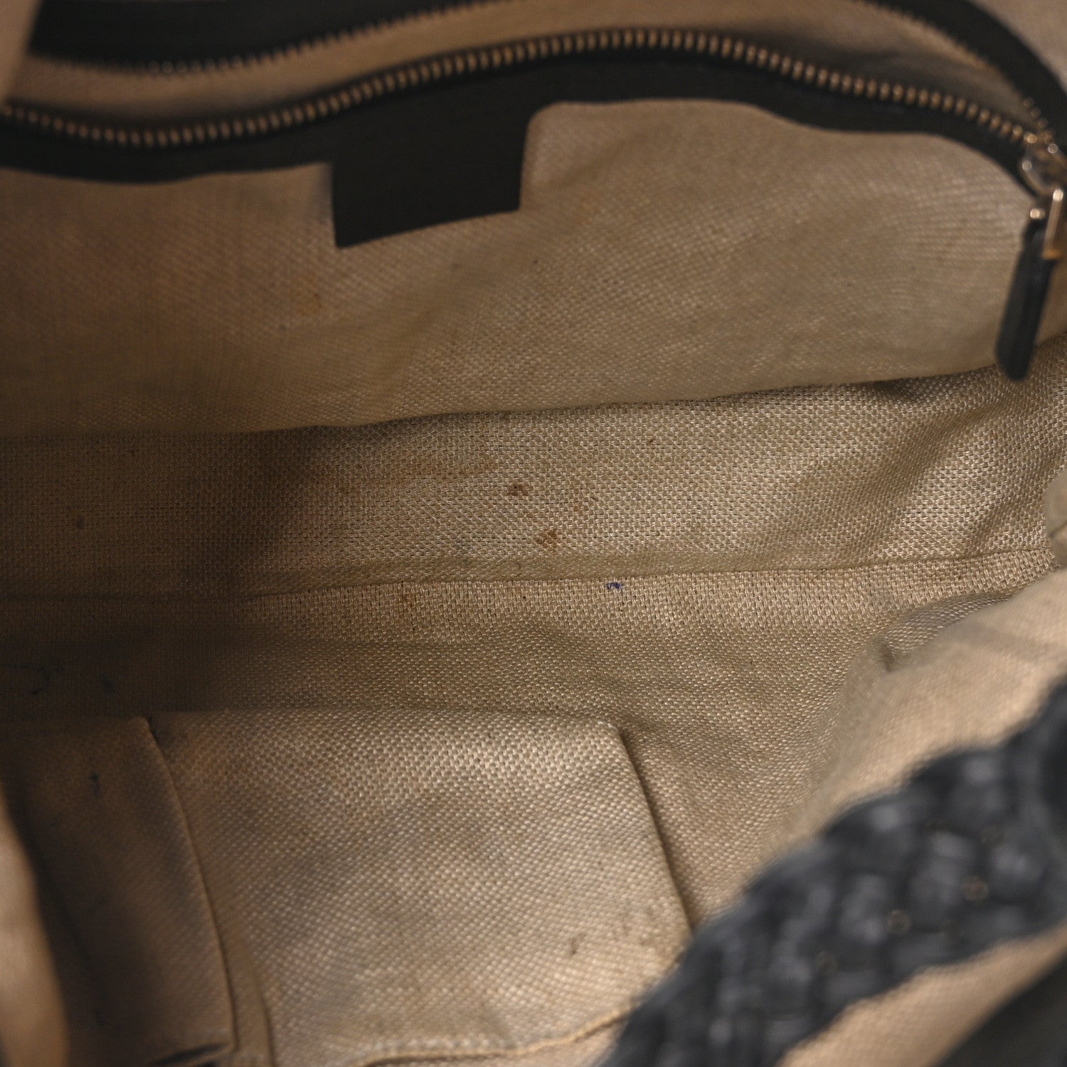 Gucci Pebbled Calfskin Medium Marrakech Hobo Black 5 of 10