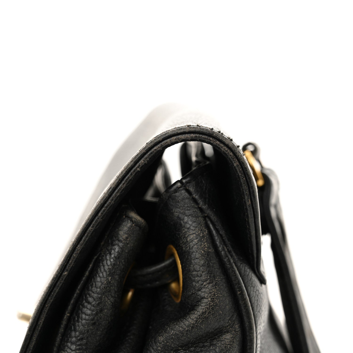 Chanel Caviar CC Backpack Black 17 of 19