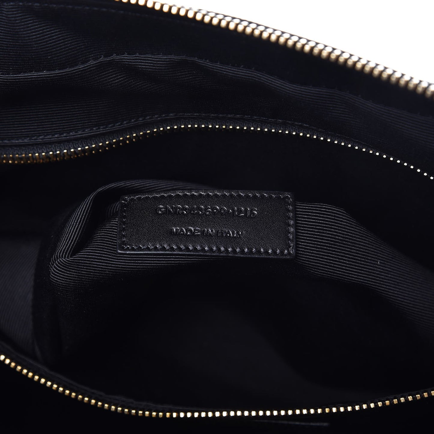 Toile Classic Monogram Flat Briefcase Black