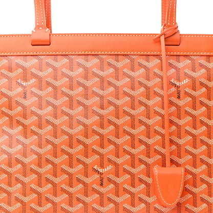 Goyard Goyardine Bellechasse PM Orange 8 of 10