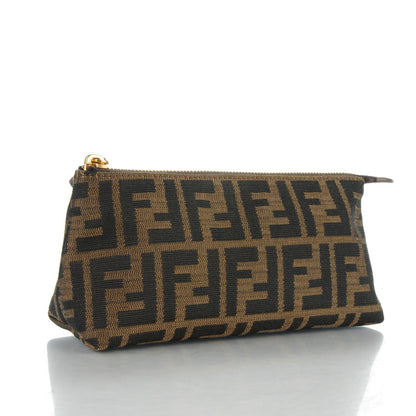 Fendi Zucca Vitello Artic Cosmetic Pouch Tobacco Castagna 3 of 7
