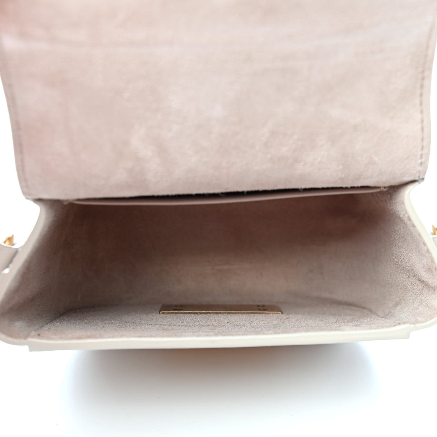 Smooth Calfskin Mini Betty Satchel Ivory