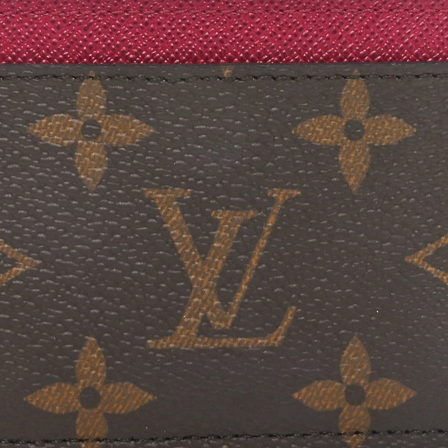 Louis Vuitton Monogram Card Holder Fuchsia 5 of 7