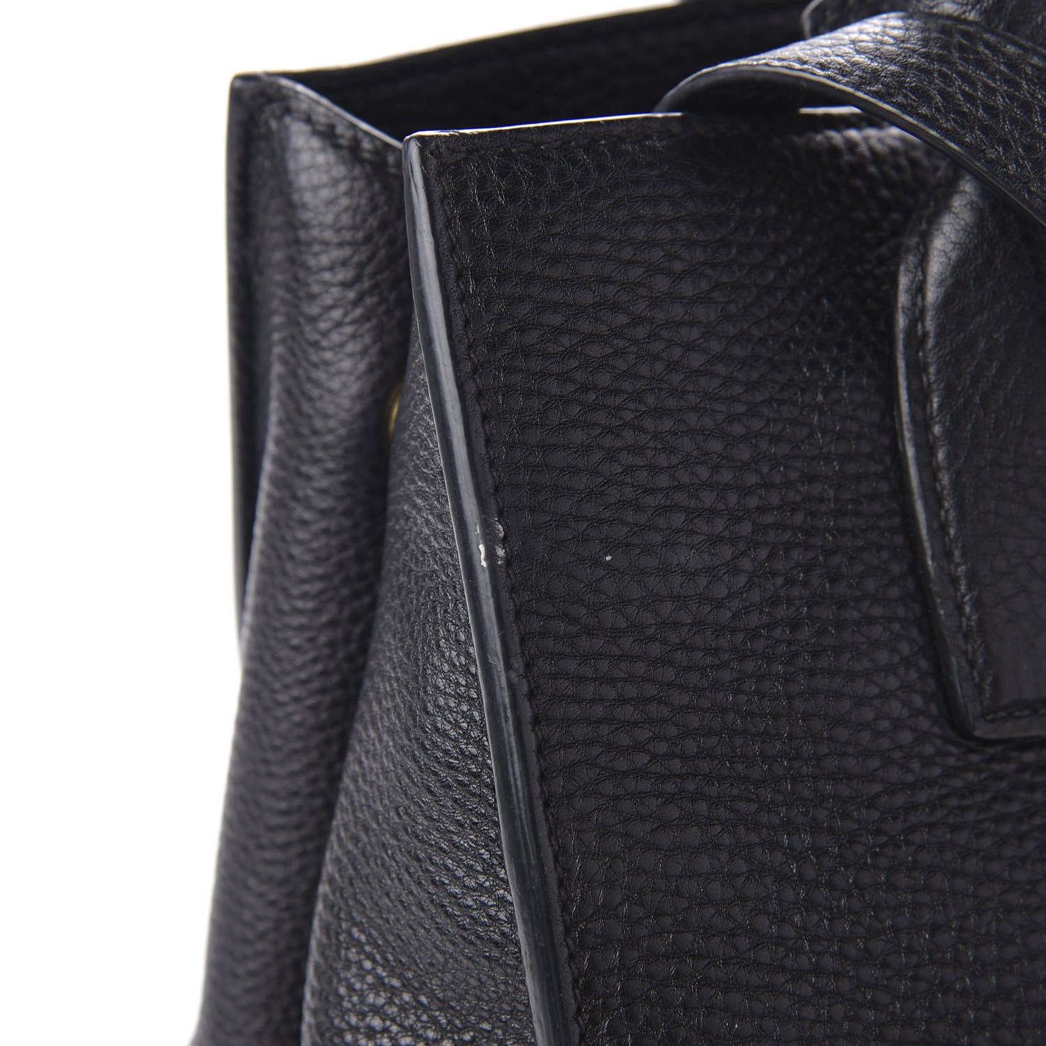 Prada Vitello Daino Tote Black 12 of 15