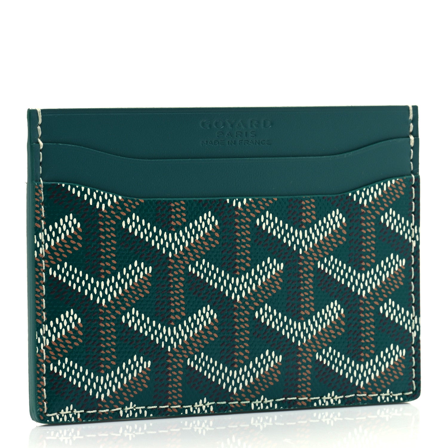 Goyard Goyardine Saint Sulpice Card Holder Green 3 of 7