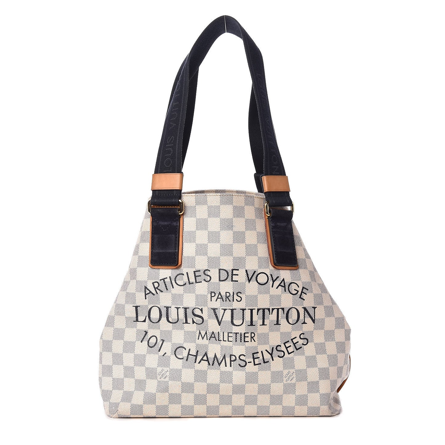 Damier Azur Beach Cabas PM