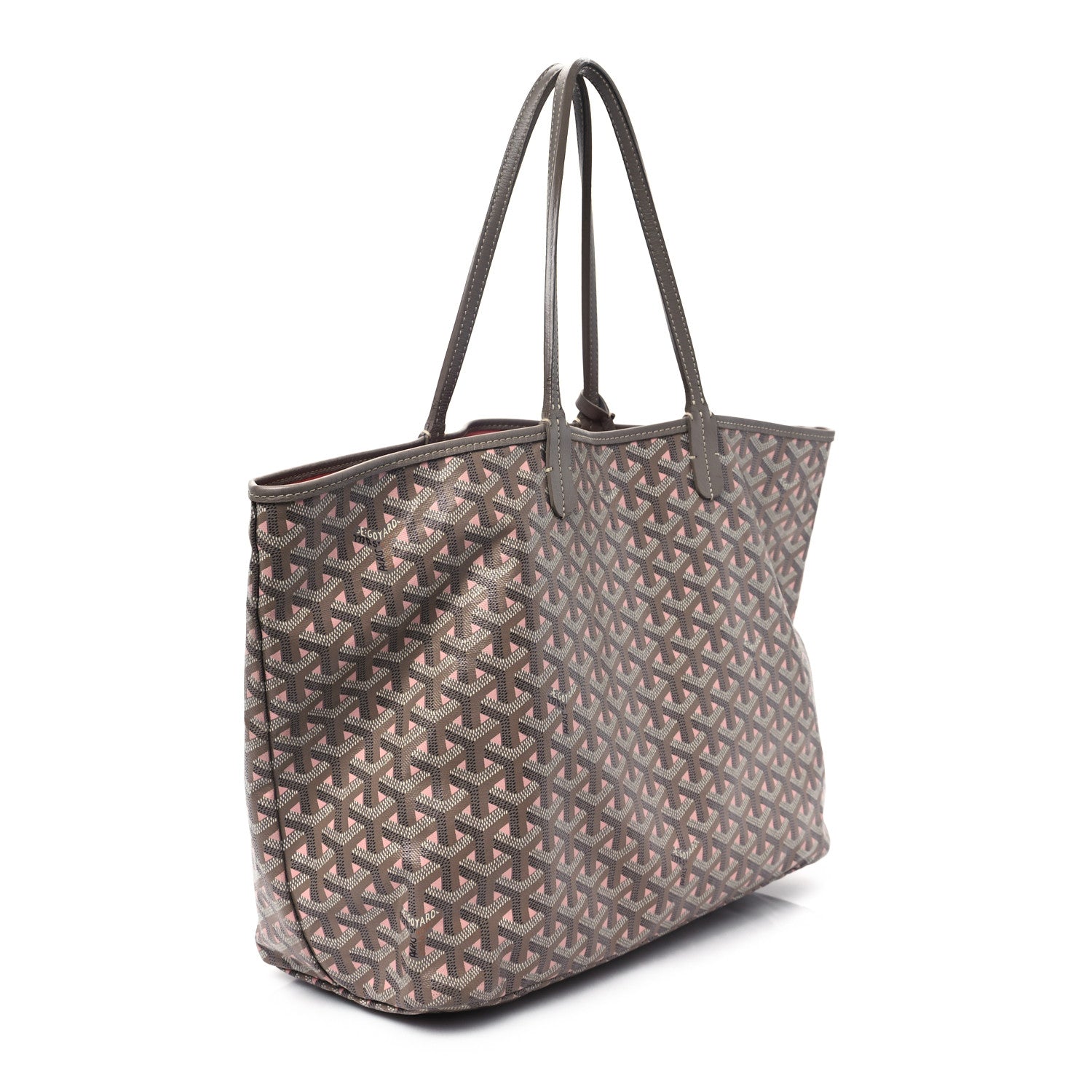 Goyard Goyardine Saint Louis Claire Voie PM Grege Powder Pink 4 of 13