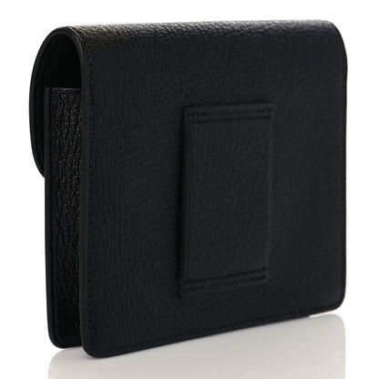 Hermes Chevre Mysore Roulis Slim Wallet Black 4 of 10