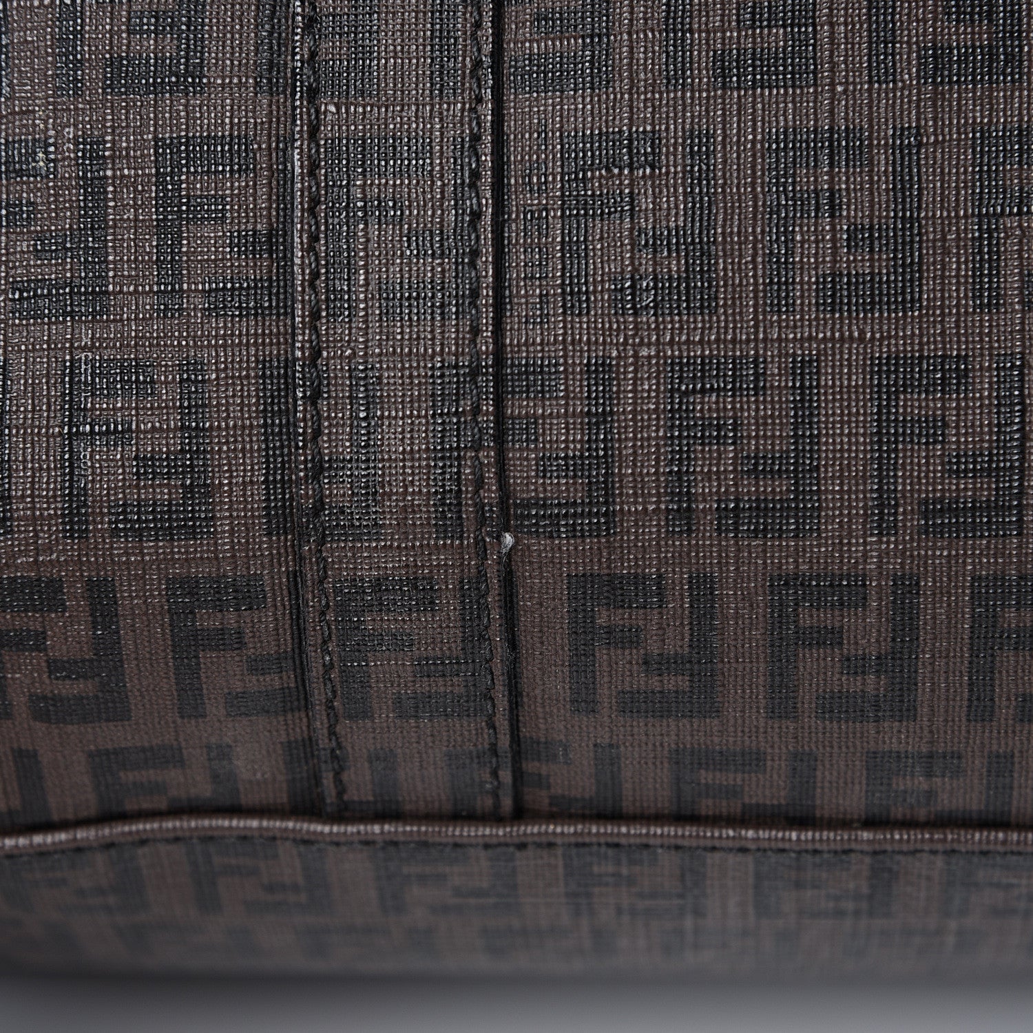 Fendi Zucchino Spalmati Forever Boston Moro Black 14 of 19