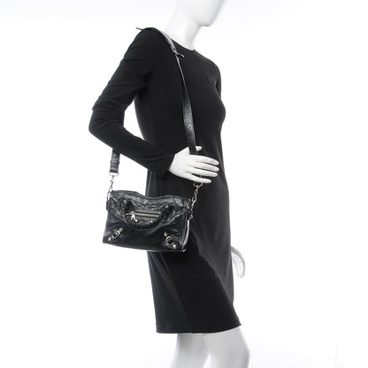 Balenciaga Agneau Giant 12 Silver Hardware Mini City Black 3 of 8