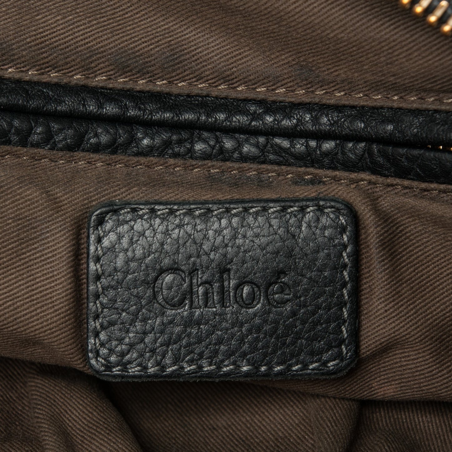 Calfskin Medium Marcie Satchel Black