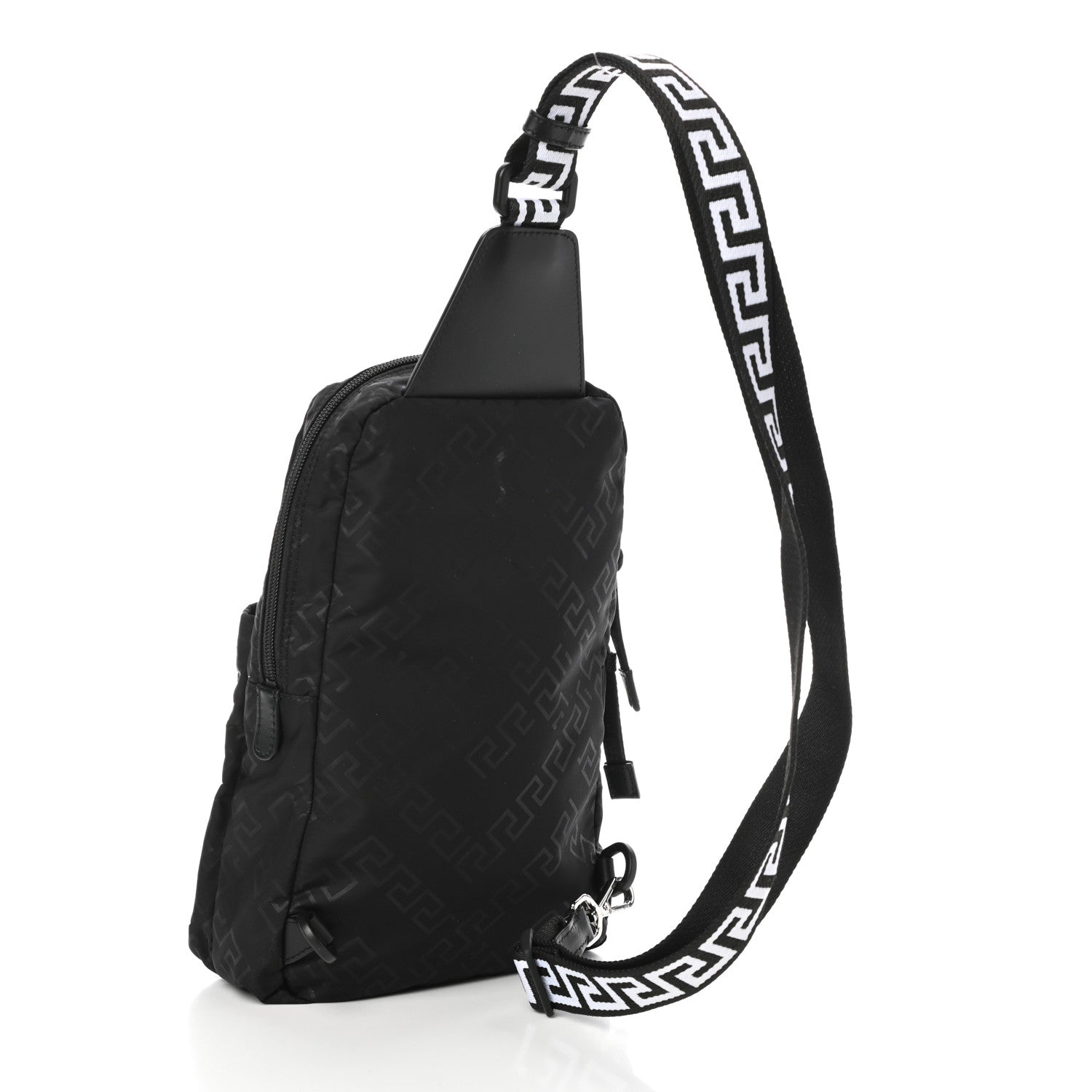 Versace Nylon Sling Bag Black 3 of 9