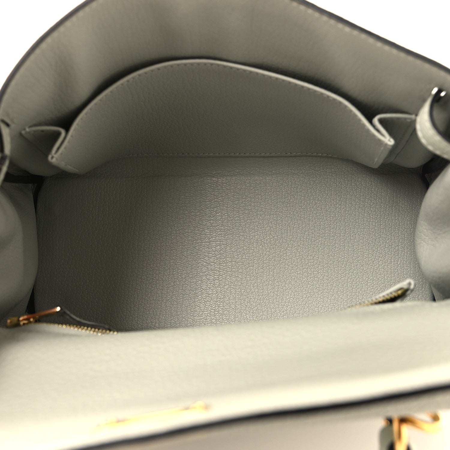 Hermes Togo Kelly Retourne 25 Gris Neve 5 of 10