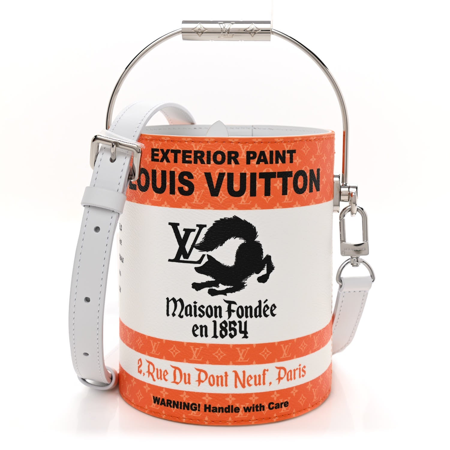 Louis Vuitton Monogram LV Paint Can Orange 1 of 7