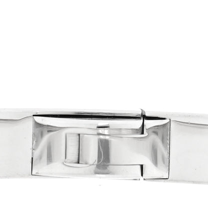 Cartier 18K White Gold 6 Diamond Small LOVE Bracelet 16 5 of 6