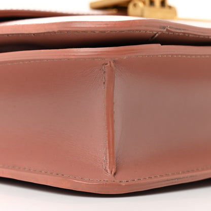 Celine Box Calfskin Teen Classic Box Flap Bag Antique Rose 11 of 13