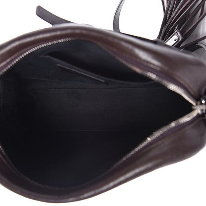 Saint Laurent Lambskin Monogram Small Lou Camera Bag Black Tulipe 5 of 9
