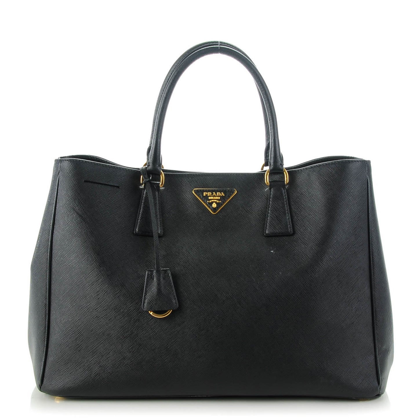 Saffiano Lux Large Tote Nero Black