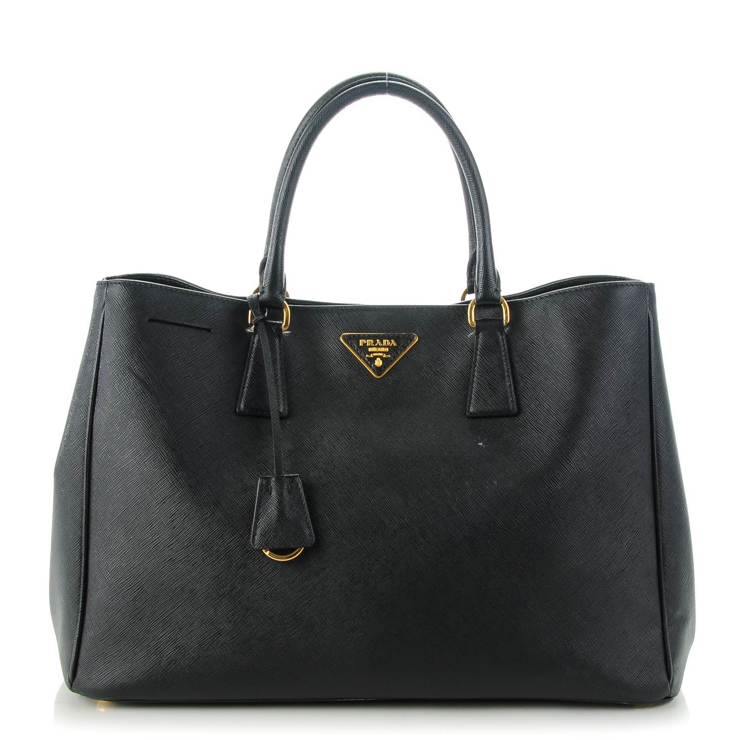 Prada Saffiano Lux Large Tote Nero Black 1 of 8