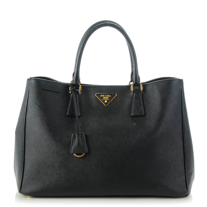 Prada Saffiano Lux Large Tote Nero Black 1 of 8