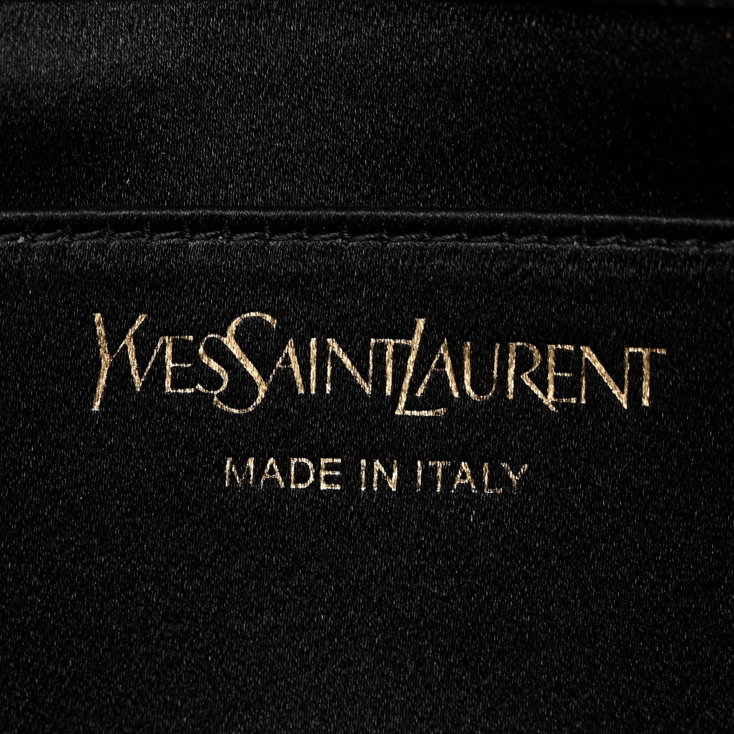 Saint Laurent Calfskin Monogram Large Belle De Jour Clutch Black 6 of 7