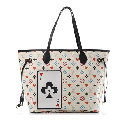 Louis Vuitton Game On Neverfull MM White 1 of 10