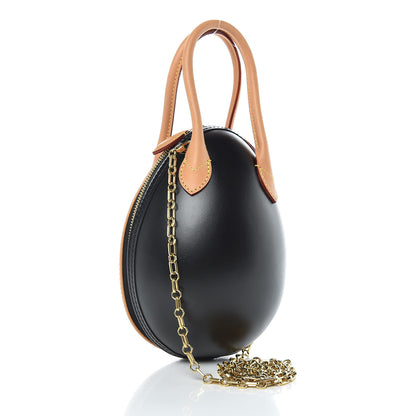 Louis Vuitton Monogram Egg Bag Black 3 of 6