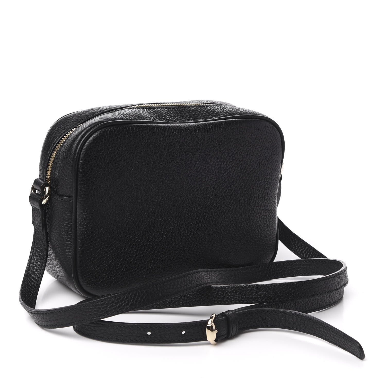 Gucci Pebbled Calfskin Small Soho Disco Bag Black 3 of 10
