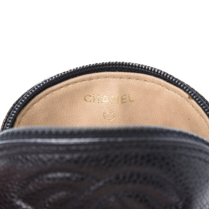 Chanel Caviar CC Cosmetic Pouch Black 8 of 11