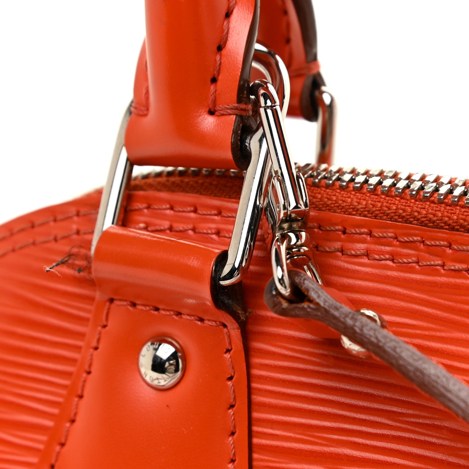 Louis Vuitton Epi Alma BB Piment 16 of 26
