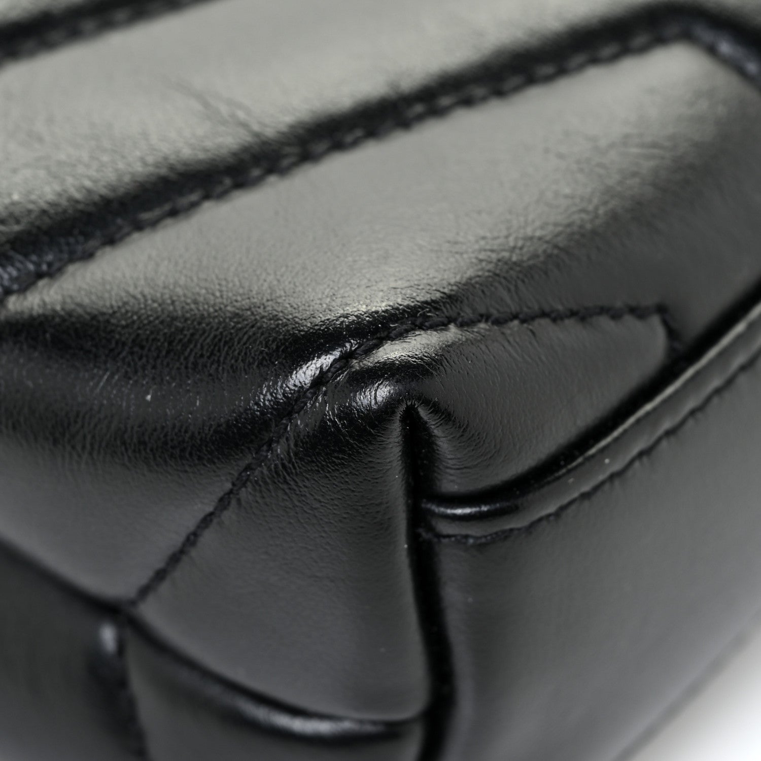 Saint Laurent Calfskin Y Quilted Monogram Toy Loulou Crossbody Bag Black 15 of 18