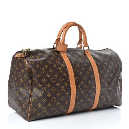 Louis Vuitton Monogram Keepall 50 3 of 10