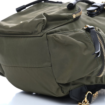 Burberry Nylon Small Crossbody Rucksack Backpack Canvas Green 7 of 7