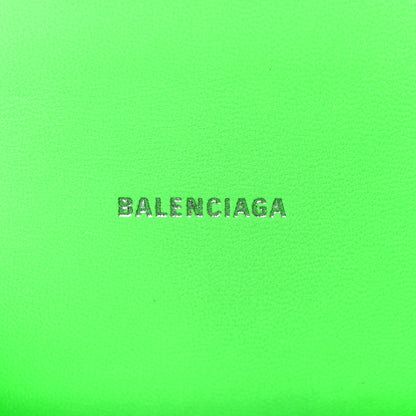 Balenciaga Shiny Box Calfskin Hourglass Top Handle Bag XS Fluo Green 5 of 11