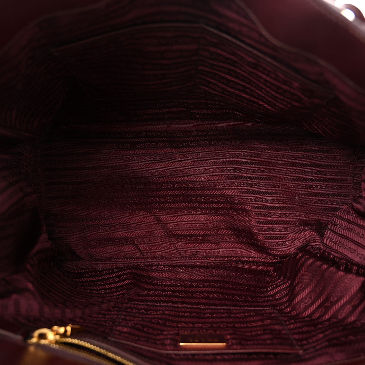 Prada Saffiano Lux Large Tote Granato 5 of 13