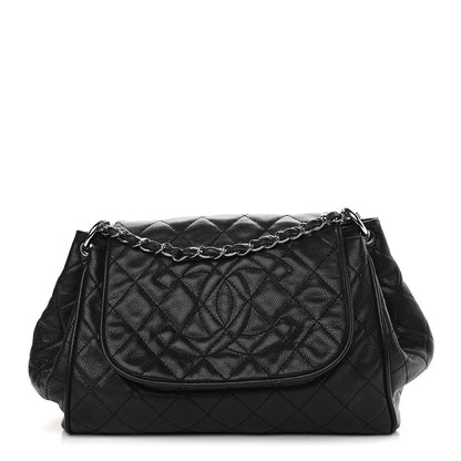 Chanel Caviar Quilted Timeless Accordion Flap Black 1 of 12