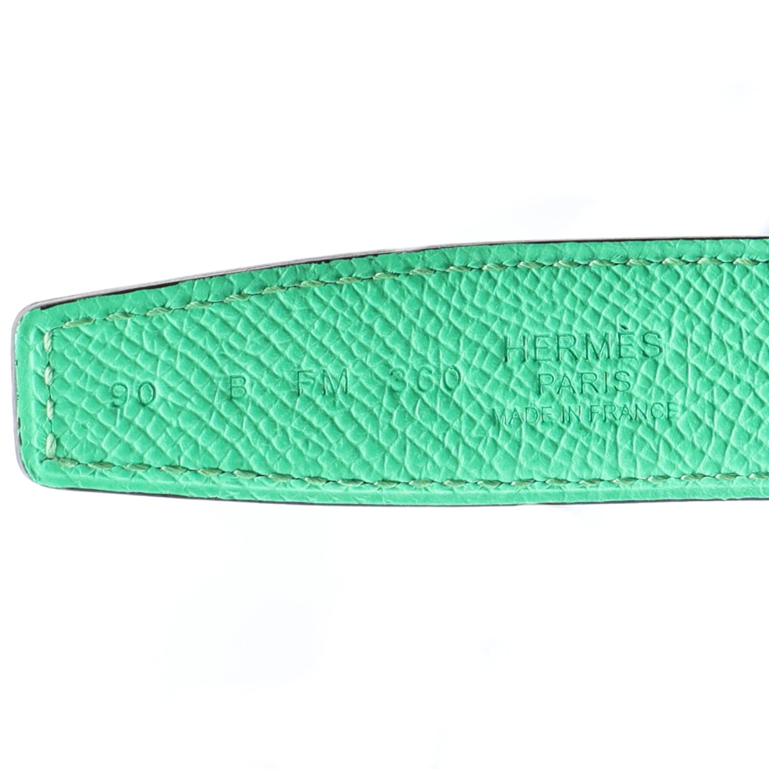 Hermes Swift Epsom 24mm Mini Constance H Belt 90 36 Menthe Rose Azalee 5 of 6