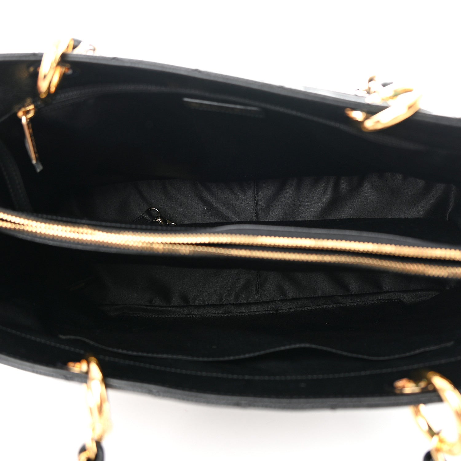 Chanel Caviar Quilted Grand Shopping Tote GST Black 5 of 10