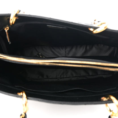 Chanel Caviar Quilted Grand Shopping Tote GST Black 5 of 10