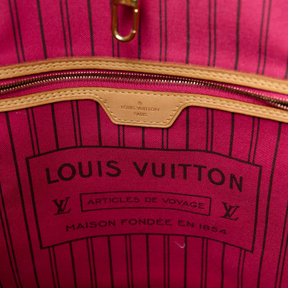 Louis Vuitton Monogram Neo Neverfull MM Pivoine 7 of 14