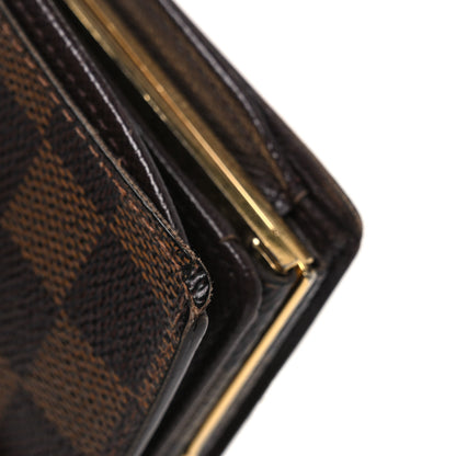 Louis Vuitton Damier Ebene French Purse Wallet 11 of 12