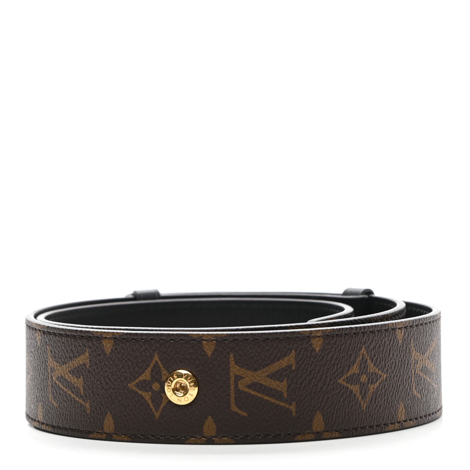 Louis Vuitton Monogram Adjustable Bandouliere Shoulder Strap Black 2 of 4