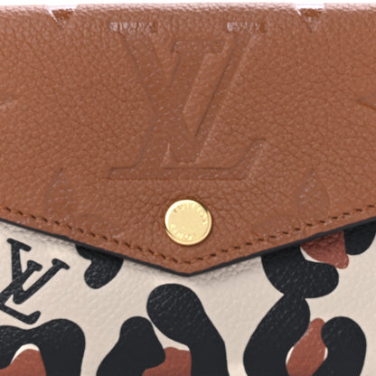 Louis Vuitton Empreinte Monogram Giant Wild At Heart Key Pouch Caramel 6 of 7