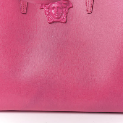 Versace Saffiano Palazzo Medusa Tote Pink 10 of 11