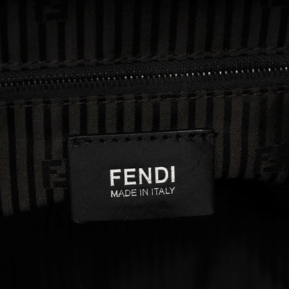 Fendi Calf Hair Large 2jours Tote Brown Giallo Acciaio 6 of 7